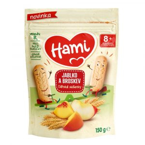 Hami sušienky jablko broskyňa 150g 11