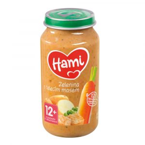Hami Zelenina s teľacím mäsom 250g 11
