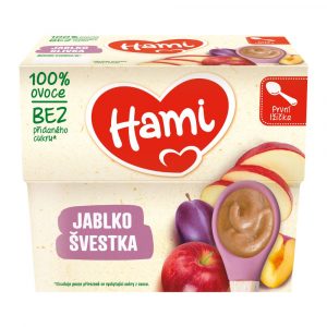Hami Slivka a jablko 4x100g 10