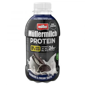 Müllermilch Proteinový nápoj cookies 400g 13