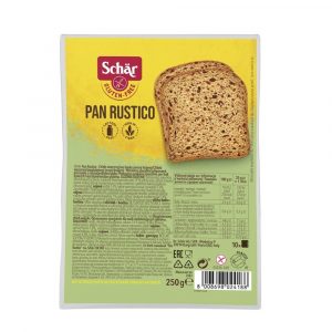 Chlieb Pan Rustico bezgluténový 250g Schär 14 Chlieb Pan Rustico bezgluténový 250g Schär 14