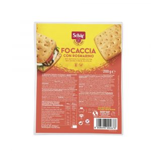 Focaccia al Rosmarino bezgluténový 200g Schär 15 Focaccia al Rosmarino bezgluténový 200g Schär 15