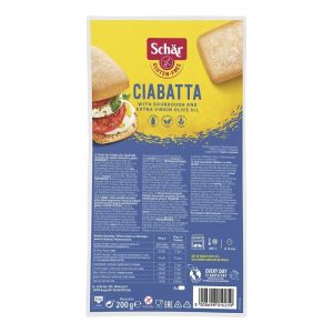 Pečivo Ciabatta bezlepková 200g Schär 6