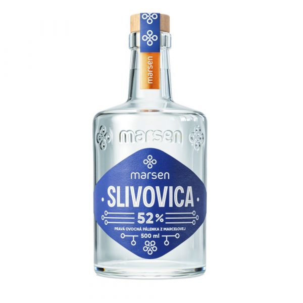 Marsen Slivovica Traditional 52% 0,5l 1