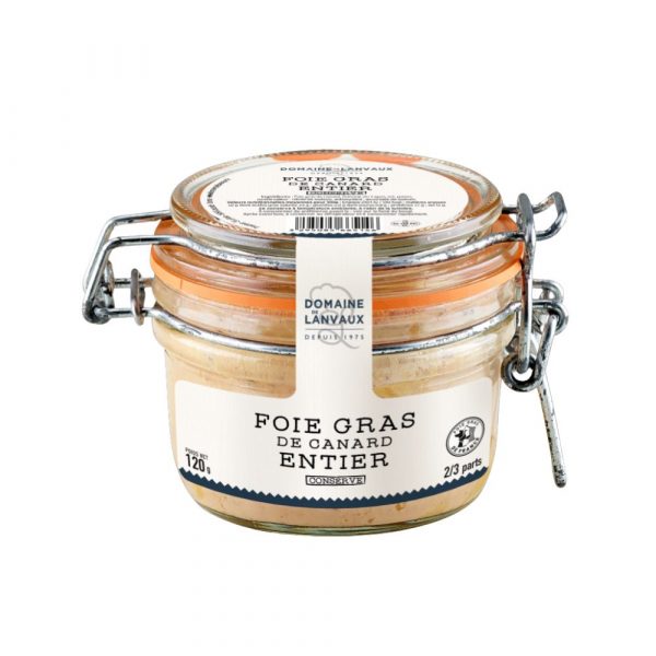 Kačacia foie gras celá 120g Domaine de Lanvaux 1