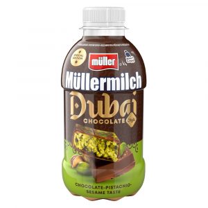 Müllermilch Mliečny nápoj Dubajská čokoláda 400g 5