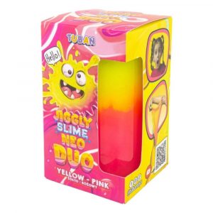 Sliz Jiggly Slime Neo duo žlto ružový 430g Tuban 16 Sliz Jiggly Slime Neo duo žlto ružový 430g Tuban 16